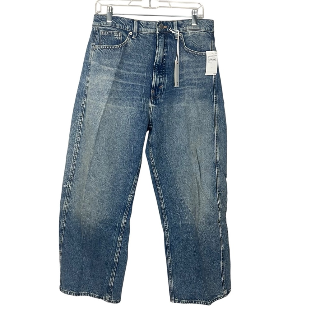 NWT Good American Good Extreme Barrel Jeans sz 6/28 Wide Leg High Rise Baggy - Picture 8 of 16